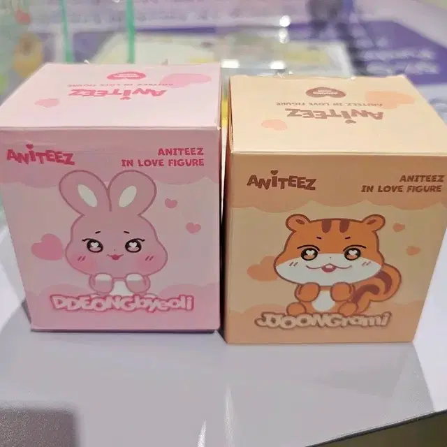 애니티즈 인 컬러 쭝라미 떵별이 사랑해 피규어