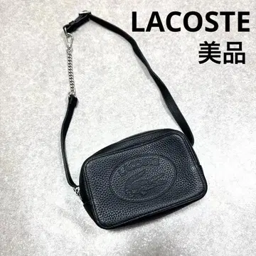 [ 새상품급 ] LACOSTE 라코스테 CROCO CREW 체인 핸들 백