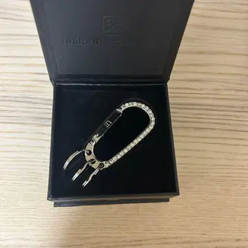 유니폼 익스페리먼트 카라비너 키링 실버