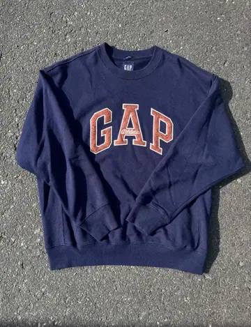 GAP 헤비 웨이트 맨투맨 XS 네이비