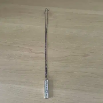 T&Co. 925 실버 바 타입 목걸이