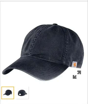 Carhartt 코튼 캔버스 캡 COTTON CANVAS CAP