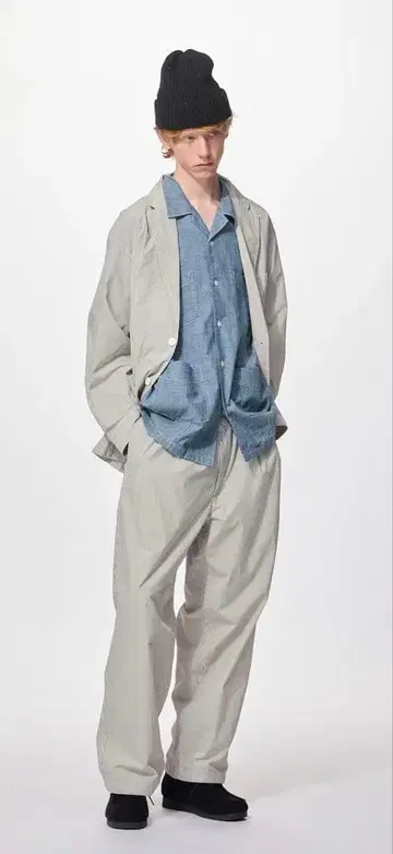 GU ENGINEERED GARMENTS 코드 레인 셋업