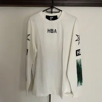 HOOD BY AIR 그래픽 롱 슬리브 티셔츠