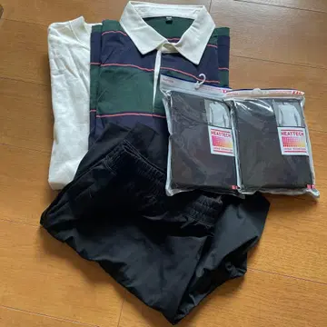 긴팔 티셔츠, 반팔 셔츠, 반바지, 히트텍