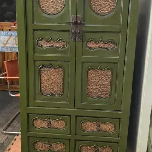 수납장. 빈티지. 서랍장