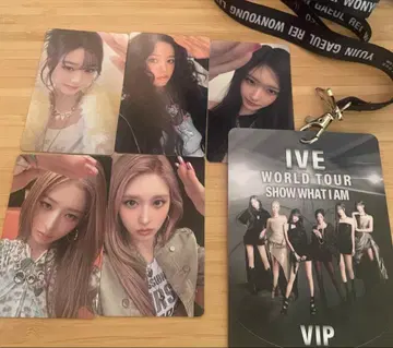 IVE WORLD TOUR VIP 혜택 카드