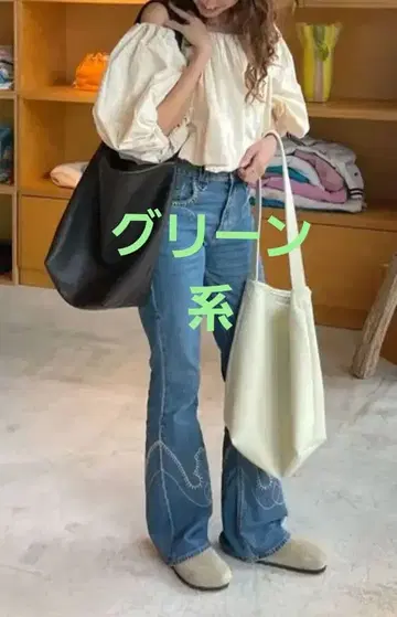 새상품급 ayakawasaki 원 핸들 백 라지