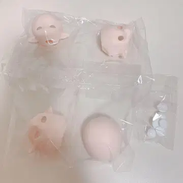 기상성어 블랭크 페이스 노메이크업 페이스 가발용 뒤통수 부품