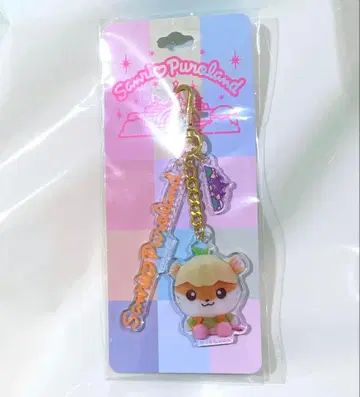 봉제 인형 프린트 시리즈 아크릴 키링 코로코로쿠리린 미사용 새상품