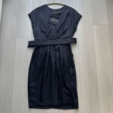 UNITED ARROWS 네이비 드레스 38