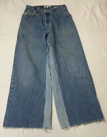 리던 리바이스 USED 가공 도킹 데님 팬츠 청바지 25