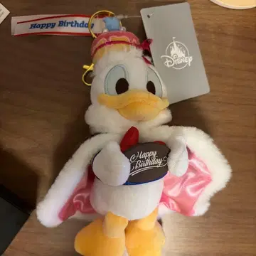 도날드 봉제 인형 키링 Donald Birthday