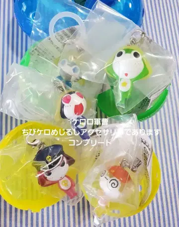 개구리 중사 케로로 치비케로 메지루시 액세서리 컴플리트