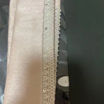 졸업식 하카마용 겹카라 다테카라 펄 장식 레이스