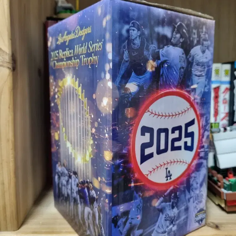 la dodgers 다저스 2024 2025 우승트로피 레플리카