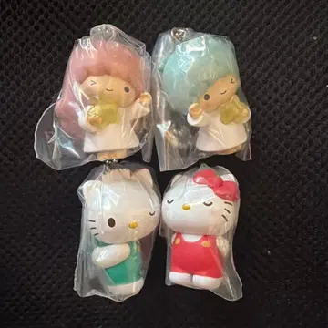 산리오 나카요시 페어 스윙 가챠 키키라라 키티 다니엘 미개봉 새상품