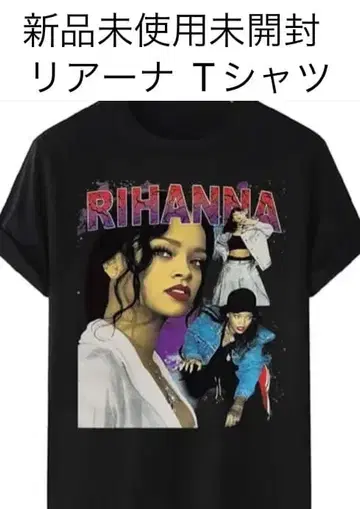 미개봉 새상품 RIHANNA Riri2 BLK 티셔츠