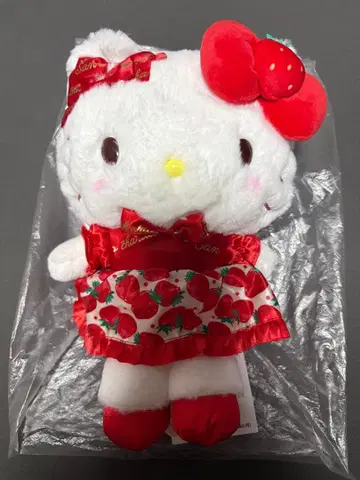 키티 딸기신문 50주년 봉제 인형