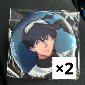 SAKAMOTO DAYS 캔뱃지 2개 세트 세바 나츠키 레이서