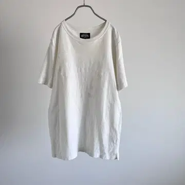 BEAMS 풋볼 티셔츠 화이트 프린트
