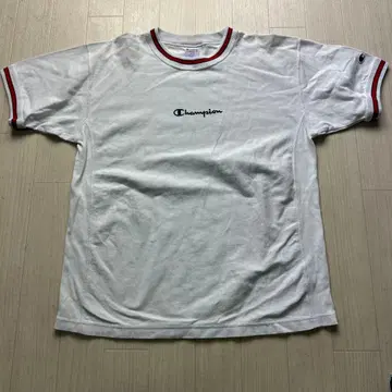 Champion 리버스 위브 링거 T셔츠 L 헤비 웨이트