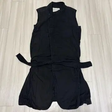 스테판 슈나이더 슬리브리스 롱 셔츠