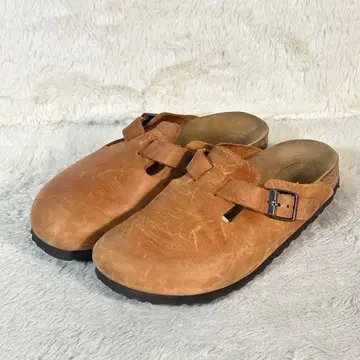 [BIRKENSTOCK] 보스턴 오일드 가죽 브라운 36 23cm