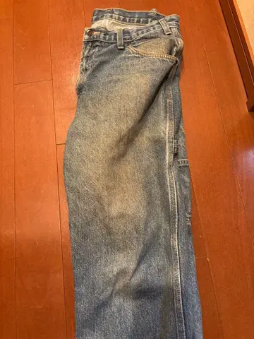 Dickies 카고 데님 팬츠 블루