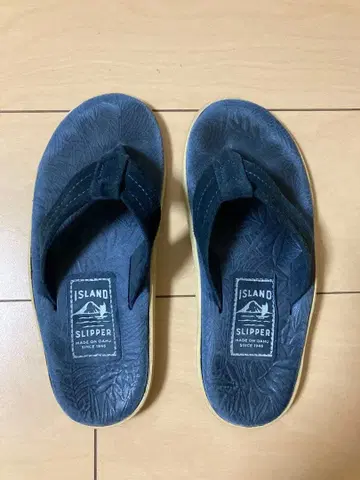 아일랜드 슬리퍼 스웨이드 네이비 24cm