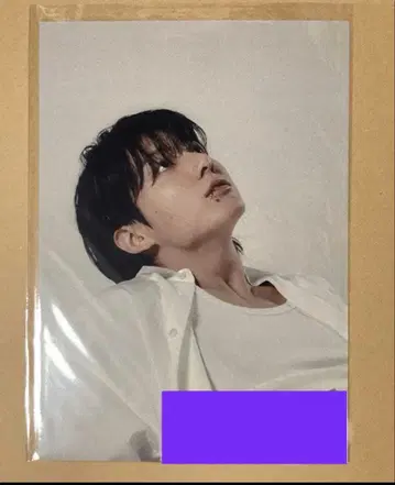 BTS 정국 GOLDEN 친필 사인 포스터