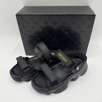 JORDAN 블랙 스포츠 샌들