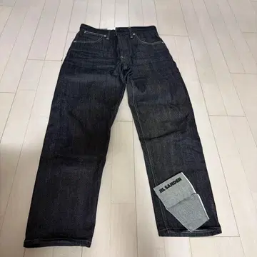 질 샌더 다크 데님 청바지 26