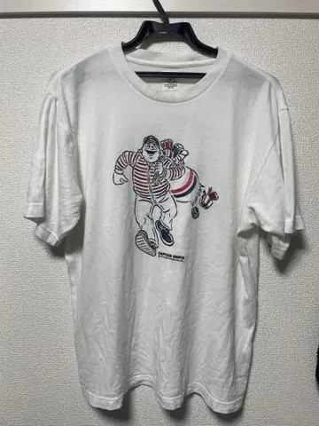 캡틴 산타 화이트 T셔츠