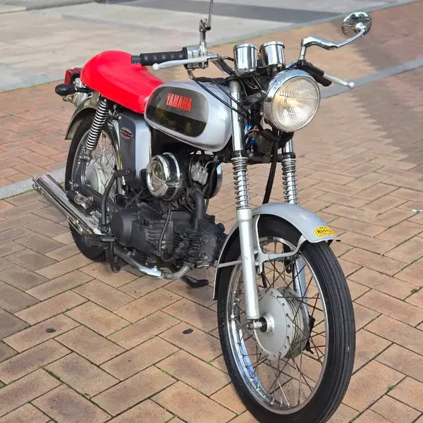 야마하 YB-1 레트로 클래식 바이크. 50cc 귀한차량.