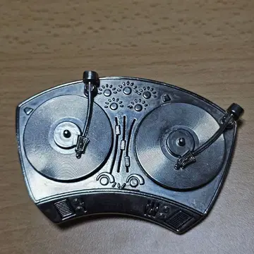 DJ 턴테이블 벨트 버클 HIPHOP B계 스트릿