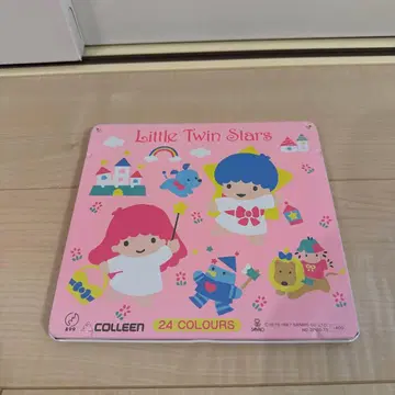 키키라라 리틀트윈스타 레트로 색연필 24색 세트