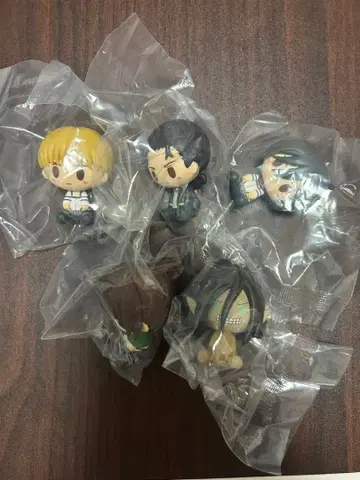 진격의 거인 제일복권 H상 I상 쵸코놋코 피규어 5종