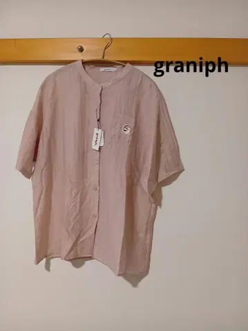 새상품 graniph 그라니프 시마연가 블라우스 사이즈 L