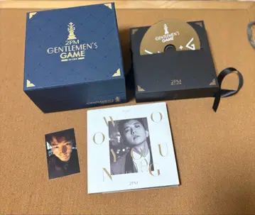 2PM GENTLEMEN'S GAME CD 앨범 트레이딩 카드 포함
