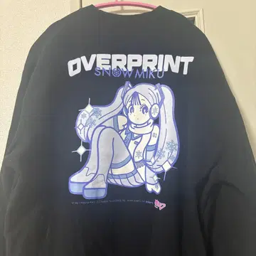 하츠네 미쿠 over print (오버 프린트) 유키 미쿠