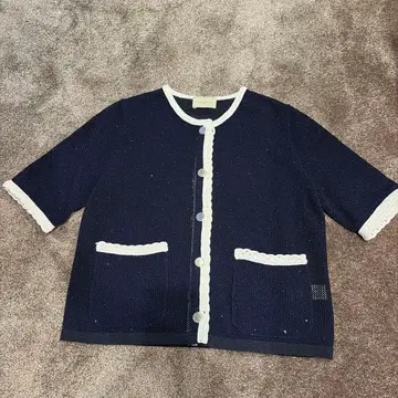 UNITED ARROWS 네이비 가디건