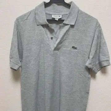 LACOSTE 그레이 피케 셔츠 US XS