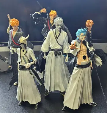 Bleach 피규어 세트 6체 이치고, 그림죠, 우르키오라