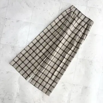 유나이티드 애로우즈 와이드 팬츠 여성용 베이지 브라운 S