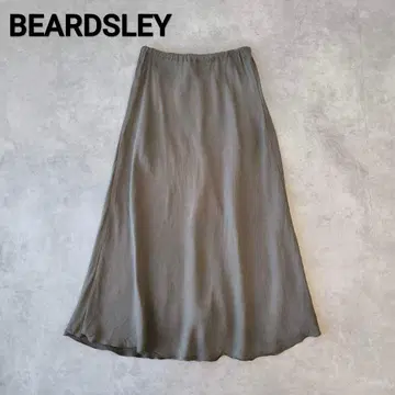 BEARDSLEY 비어즐리 백 테일 스커트 카키