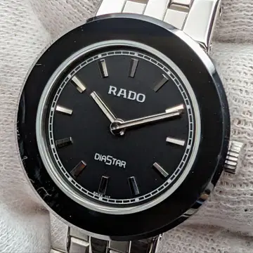 [가동품] RADO 라도 다이아스타 블랙 다이얼 153.0342.3