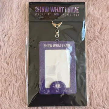IVE SHOW WHAT I HAVE 포토 카드 홀더