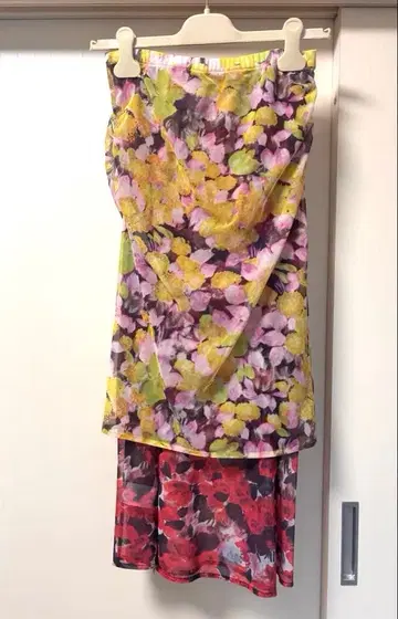 DRIES VAN NOTEN 플라워 무늬 스커트