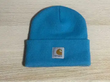 Carhartt 파랑 니트 모자